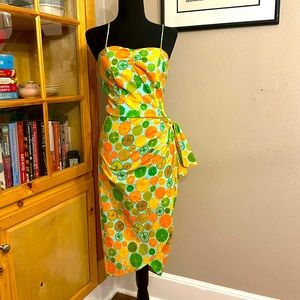 Bernie Dexter for babygirl citrus wrap pinup dress